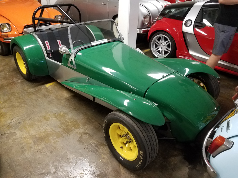 An actual, authentic Lotus Seven!